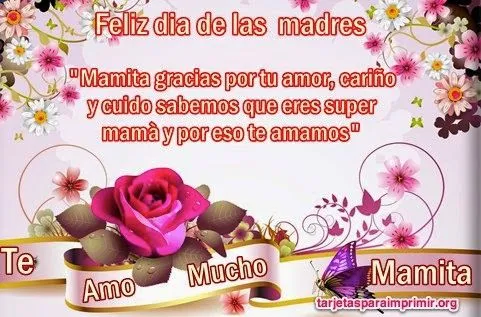 Imagenes para el dia de la madre, cartas para el dia de la madre ...