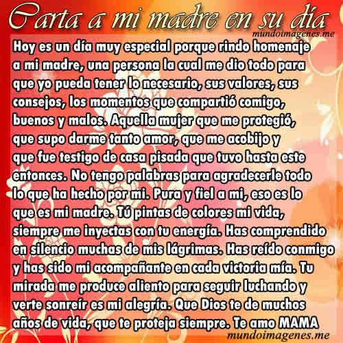 Imagenes Para El Dia De La Madre Con Frases Bonitas - Mundo ... Imagenes Para El Dia De La Madre Con Frases Bonitas - Mundo ...
