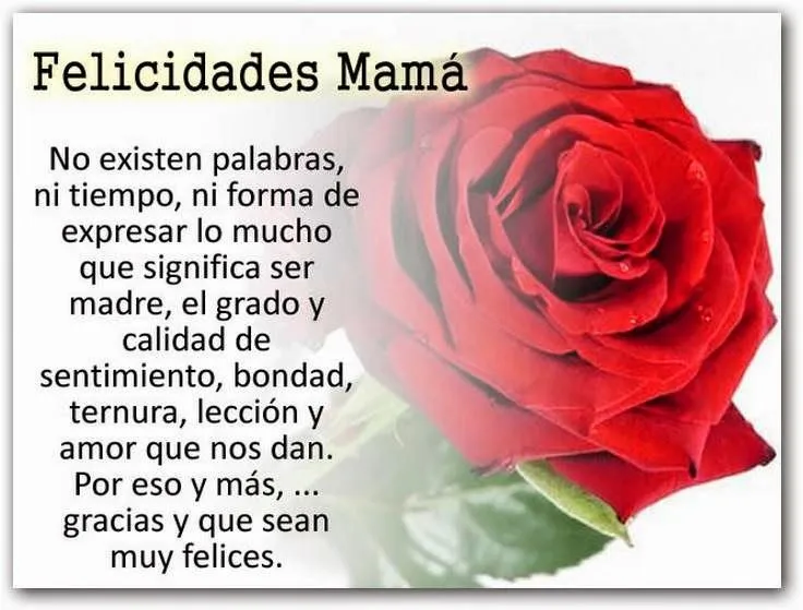 Imagenes para el dia de la madre - frases;mensajes y pensamientos ...
