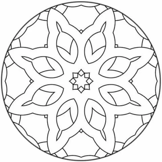 Imágenes de mandalas para imprimir :: Dibujos de mandalas para ...