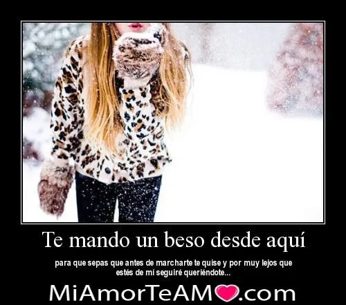 Imágenes para mandar besos | Mi amor... Te amo ! Imágenes para mandar besos | Mi amor... Te amo !