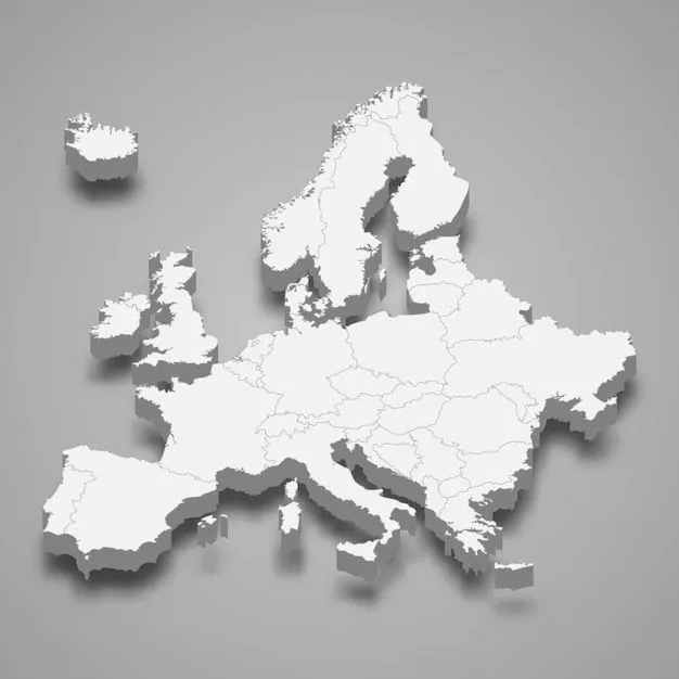 Imágenes de Mapa Europa - Descarga gratuita en Freepik