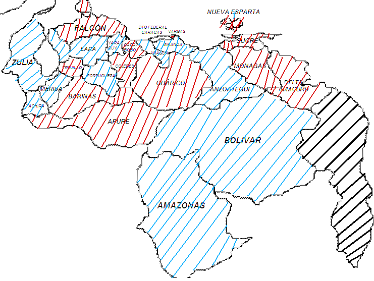 Dibujos de mapa de venezuela para colorear - Imagui