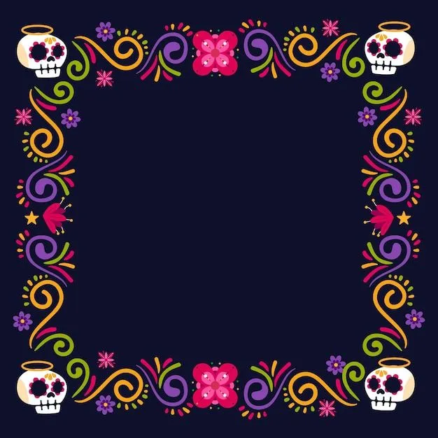 Imágenes de Marco Dia De Muertos - Descarga gratuita en Freepik