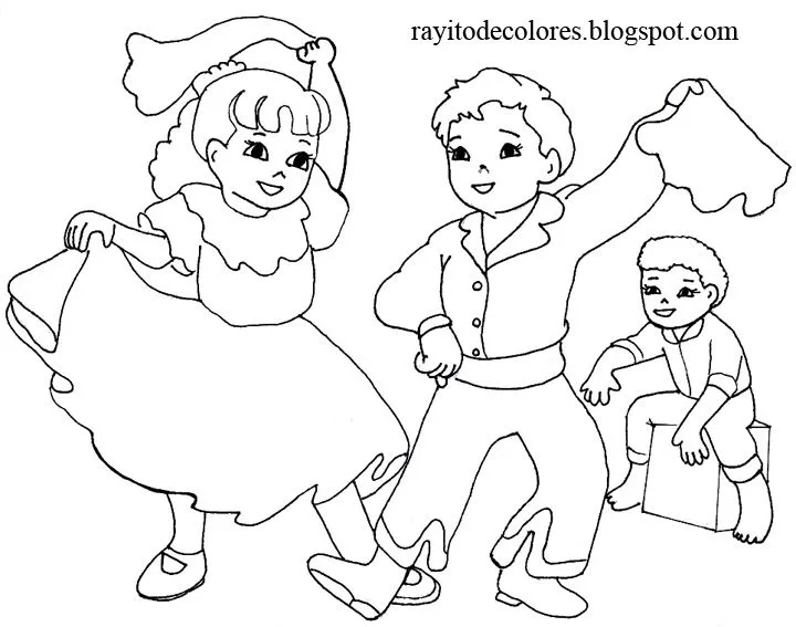 La danza de la marinera para colorear - Imagui La danza de la marinera para colorear - Imagui