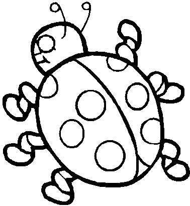Dibujos para colorear de Mariquitas, chinitas, catarinas ... Dibujos para colorear de Mariquitas, chinitas, catarinas ...