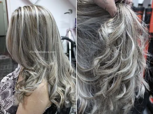 Imagenes de mechas platinadas - Imagui