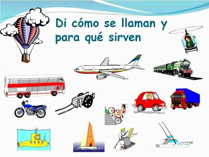 Imagenes de los medios de transporte aereos maritimos y terrestres ...