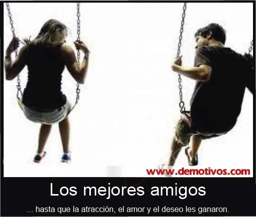 Imagenes • Mejores amigos por siempre hombre y mujer desmotivaciones