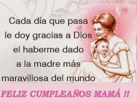 Imágenes con Mensajes de Cumpleaños para Mamá - ツ Imagenes y ...