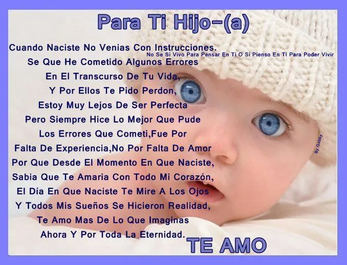 para mis hijos | mensajes | Pinterest