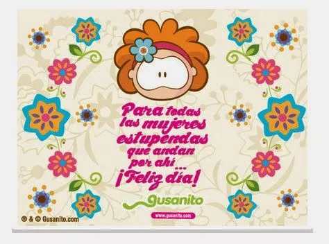 Imágenes con mensajes para el Día de la mujer, cartas, carteles ...