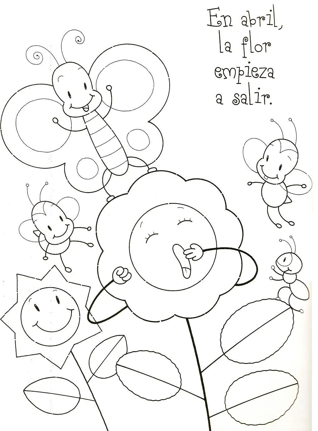 Imagenes del mes de abril para colorear - Imagui Imagenes del mes de abril para colorear - Imagui
