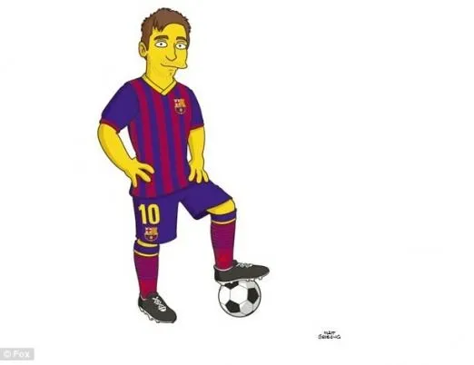 Imagenes de messi animado - Imagui