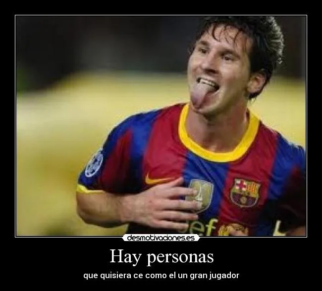 Imagenes de messi con frases - Imagui