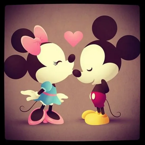 Imagenes De Miki Maus Y Mini De Amor