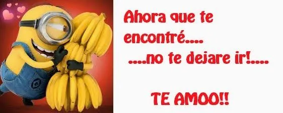 imagenes de minions diciendo te quiero - IMG MLP