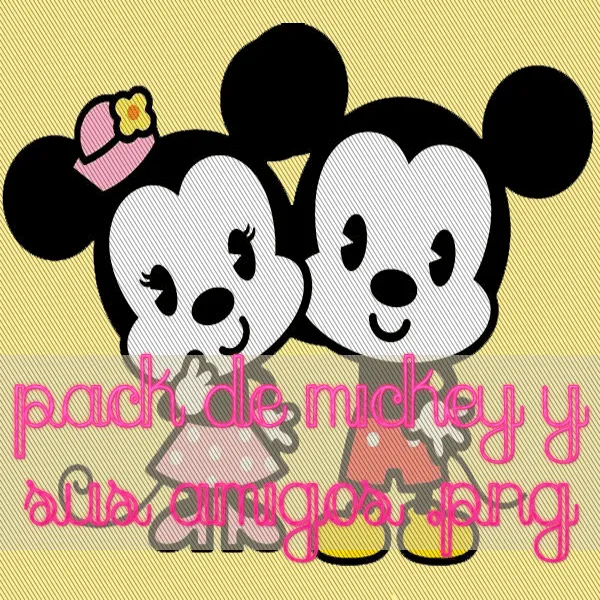 Pack Minnie y sus amigos .PNG by MarianaVI on deviantART