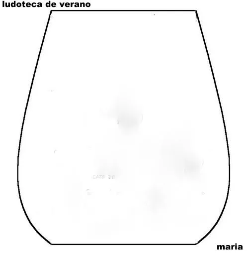 Molde de mochila en foami - Imagui