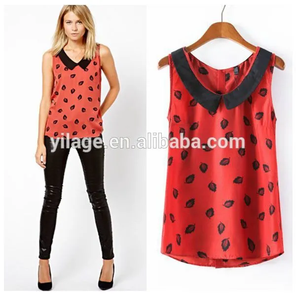 imágenes modelos blusas rojas, imágenes modelos blusas rojas ...