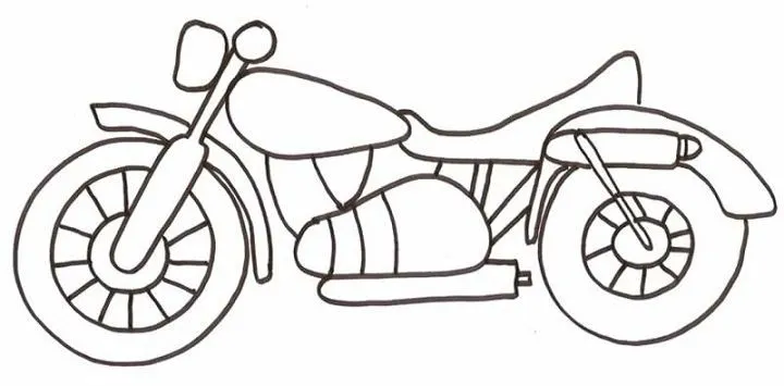 Imagenes-motos-para-colorear- ...