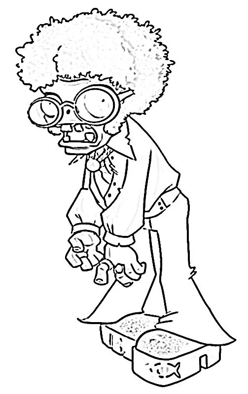 Dibujos para colorear de Plantas vs Zombies 3 - Imagui