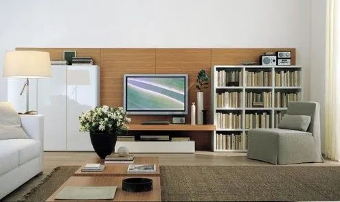 imagenes de muebles para televisores modernos