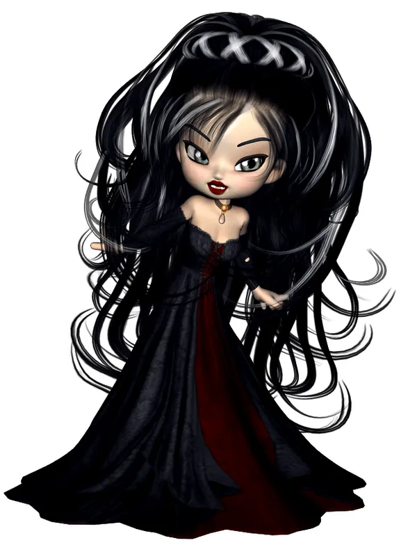 Imagenes de mujeres goticas-Imagenes y dibujos para imprimir