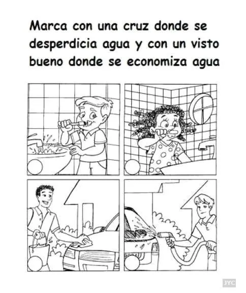 Dibujos para colorear sobre el dia del agua - Imagui