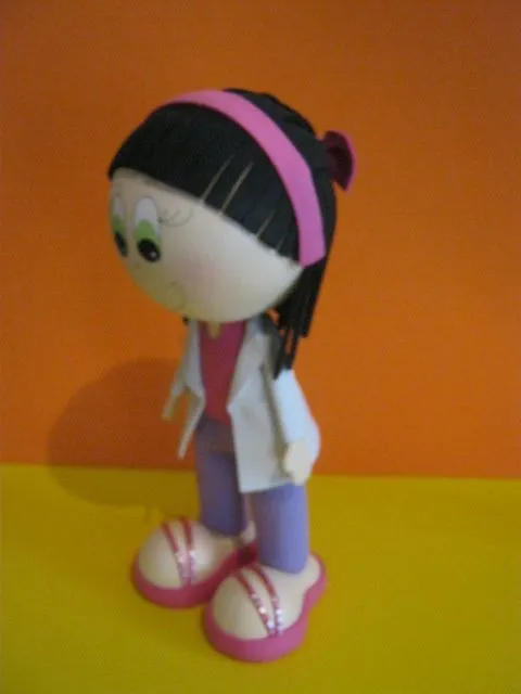 Imagenes de muñecas hechas de foami - Imagui