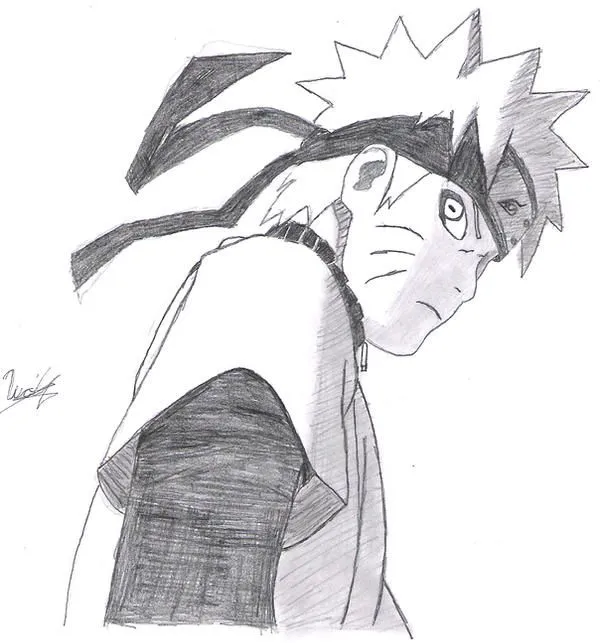 Naruto de lapiz - Imagui