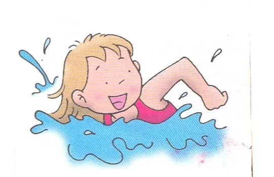 Imagenes de natacion caricatura - Imagui