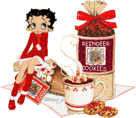 Imágenes Navidad Betty Boop vestida de Santa | Divertidas de Navidad Imágenes Navidad Betty Boop vestida de Santa | Divertidas de Navidad