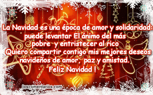 imágenes de Navidad con frases largas para dedicar