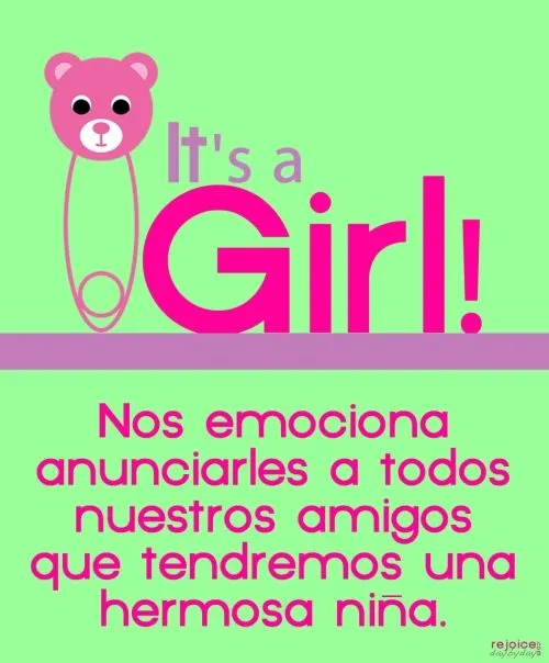Mensaje para la llegada de una niña - Imagui Mensaje para la llegada de una niña - Imagui