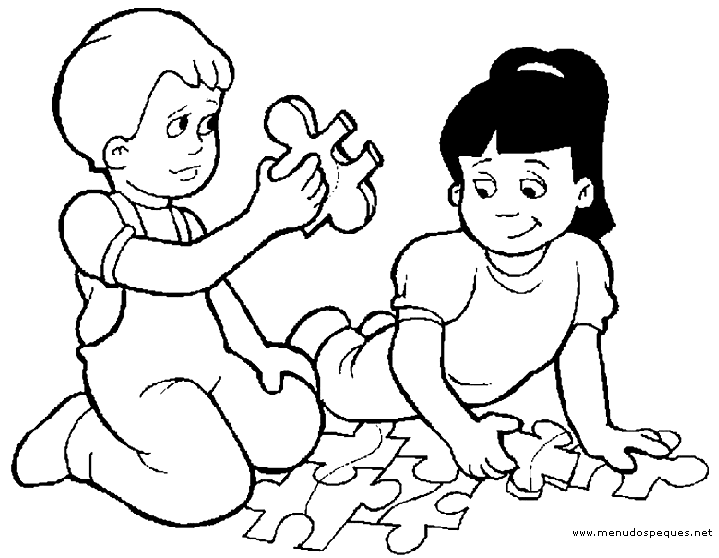Laminas para pintar de niños jugando - Imagui Laminas para pintar de niños jugando - Imagui