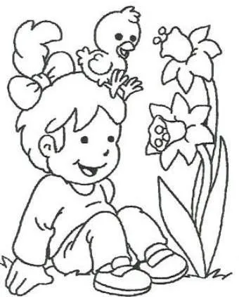 Imagenes de niños alegres para colorear - Imagui Imagenes de niños alegres para colorear - Imagui