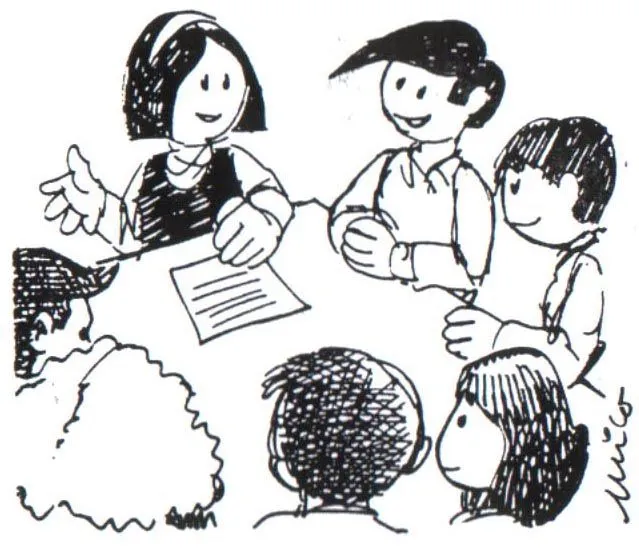Niños conversando animados - Imagui