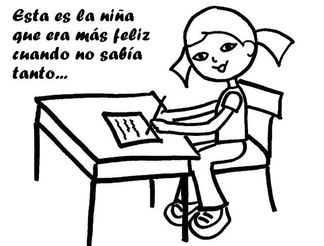 Una niña estudiando para dibujar facil - Imagui Una niña estudiando para dibujar facil - Imagui