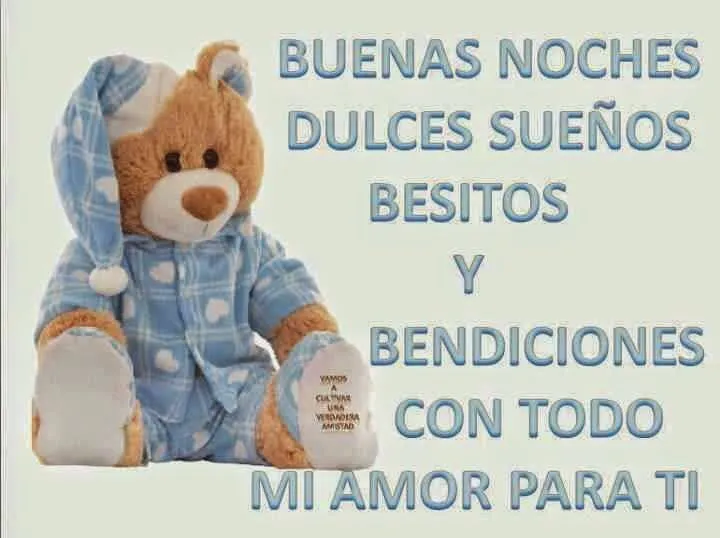 Imagenes de buenas noches - con mensajes de amor y frases de ...