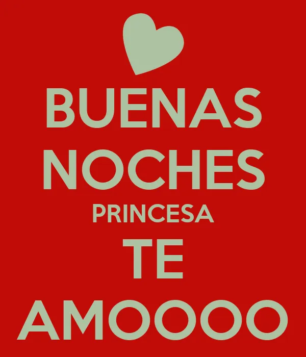 Buenos noches princesa - Imagui