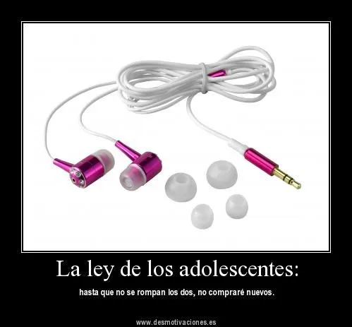 La ley de los adolescentes: #Desmotivaciones ~ GanaFollow y Mucho Mas ...