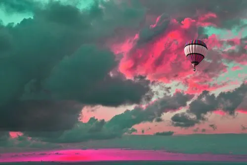 nubes rosas | Tumblr