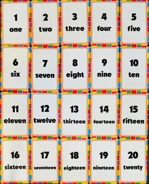 English World: LOS NUMEROS DEL 1-20 EN INGLÉS English World: LOS NUMEROS DEL 1-20 EN INGLÉS