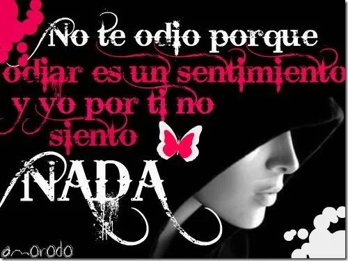 Imágenes de odio con frases | Para San Valentín