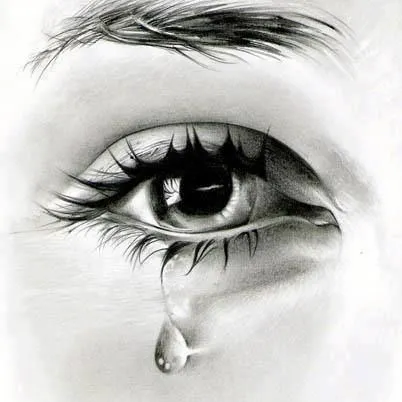 Imagenes de ojos tristes a lapiz - Imagui