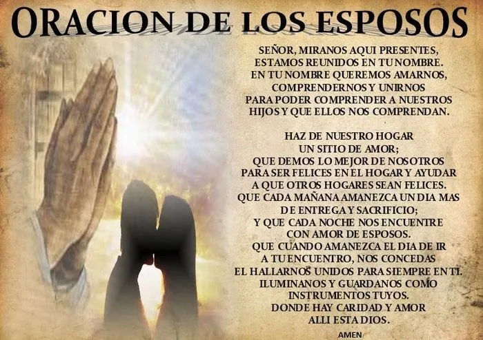 Oracion de aniversario de boda - Imagui