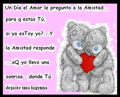 Postales de amistad con ositos | Imagenes Tiernas - Imagenes de Amor Postales de amistad con ositos | Imagenes Tiernas - Imagenes de Amor
