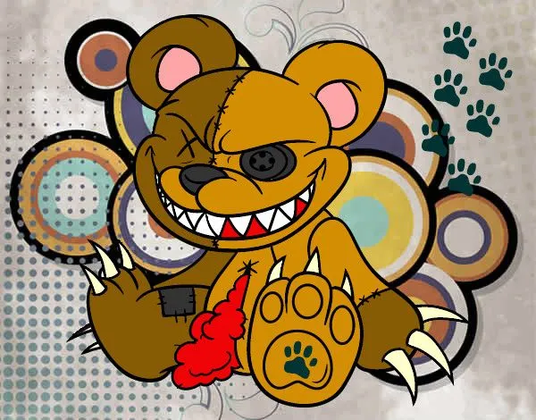 Dibujo de oso asesino pintado por Emo_ en Dibujos.net el día 21-06 ... Dibujo de oso asesino pintado por Emo_ en Dibujos.net el día 21-06 ...