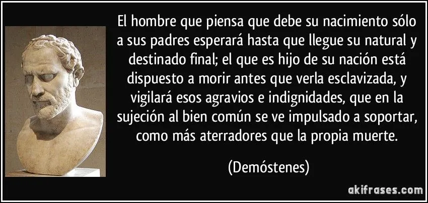 El hombre que piensa que debe su nacimiento sólo a sus padres... El hombre que piensa que debe su nacimiento sólo a sus padres...